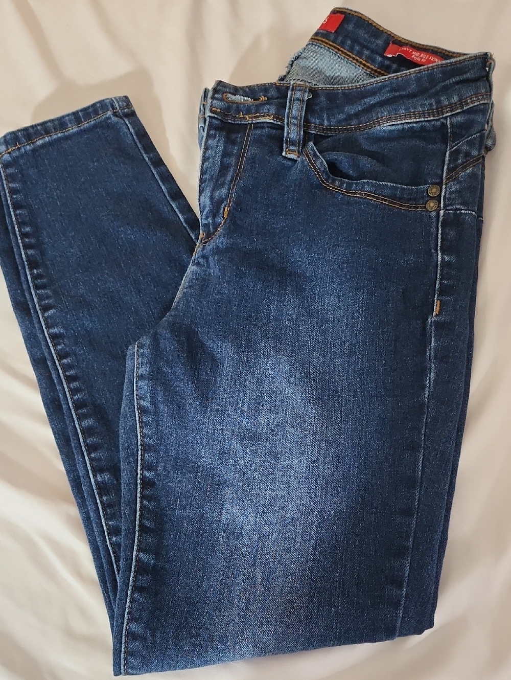 Guess Women's Dark Blue Skinny Jeans